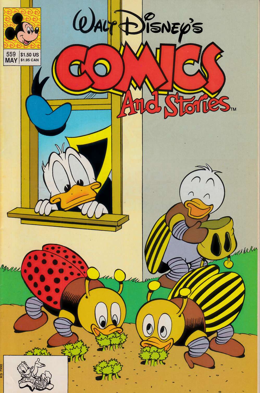 Walt Disney's Comics & Stories #559 Fine Plus (6.5) [Gladstone Comic] LARGE