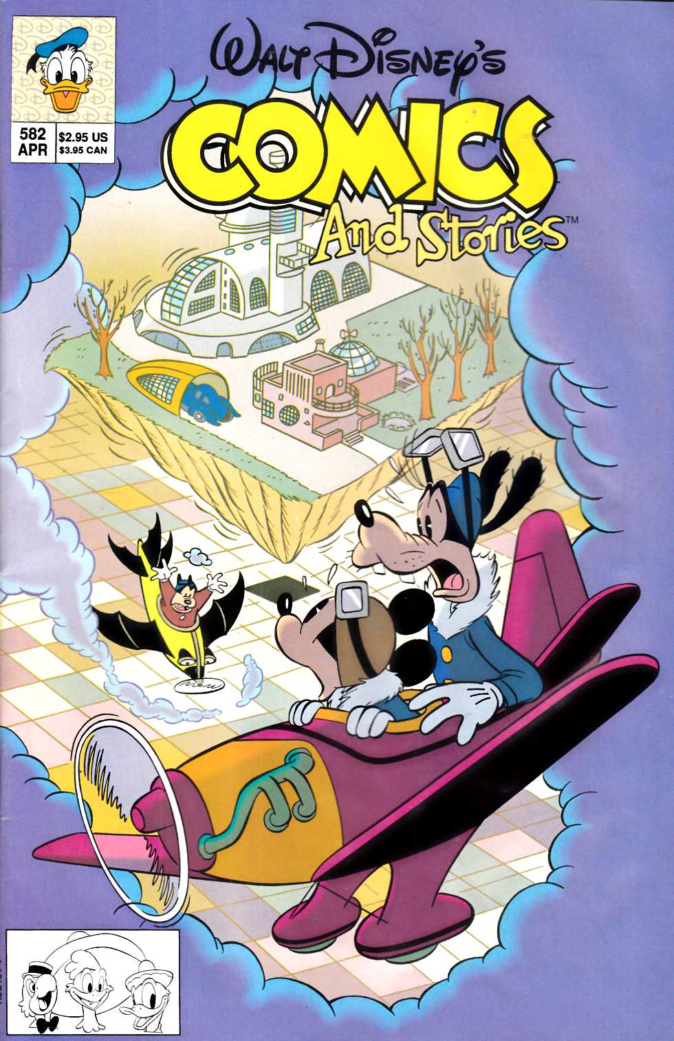 Walt Disney's Comics & Stories #582 Good (2.0) [Gladstone Comic] THUMBNAIL