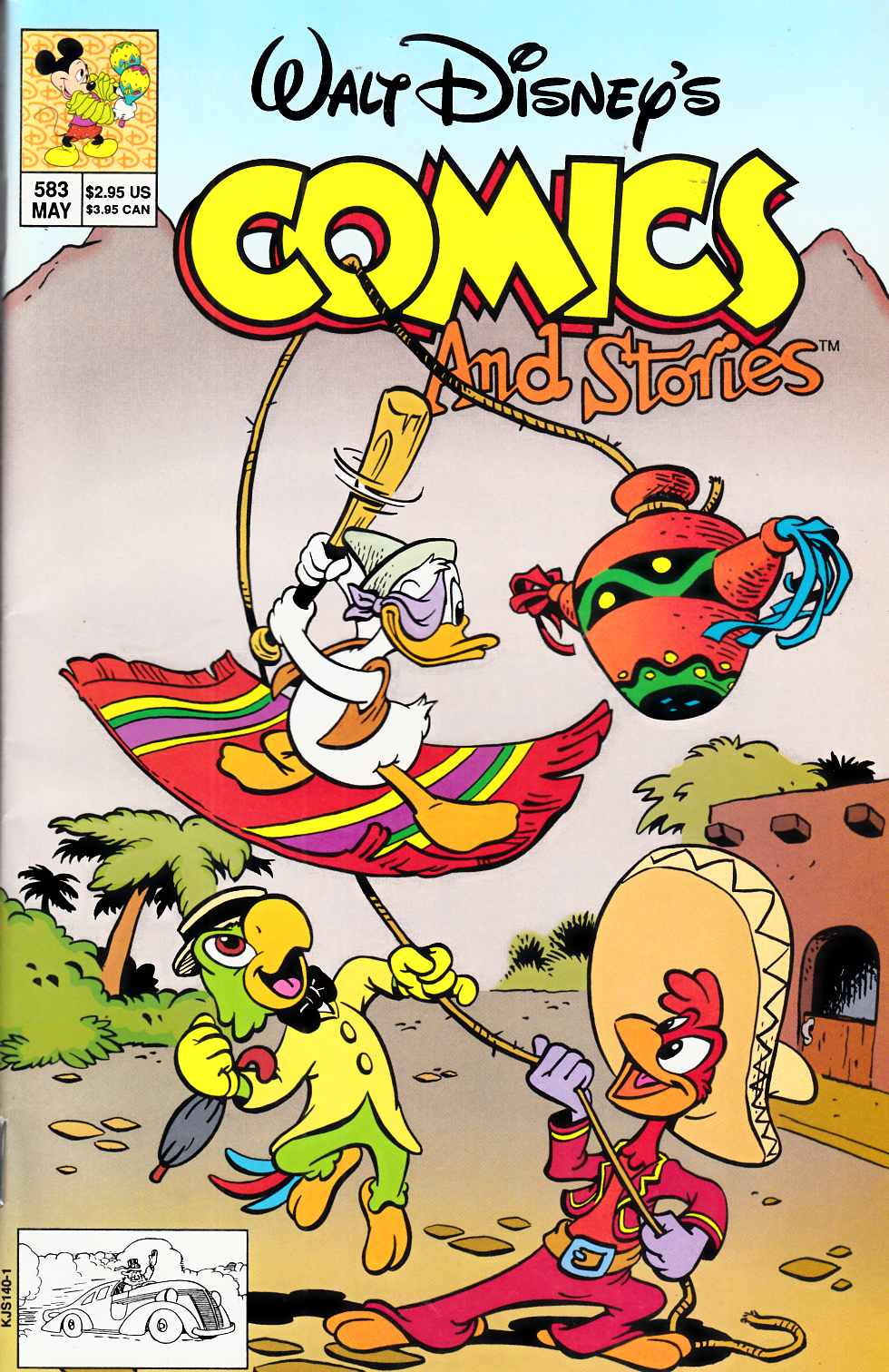 Walt Disney's Comics & Stories #583 Fine (6.0) [Gladstone Comic] LARGE