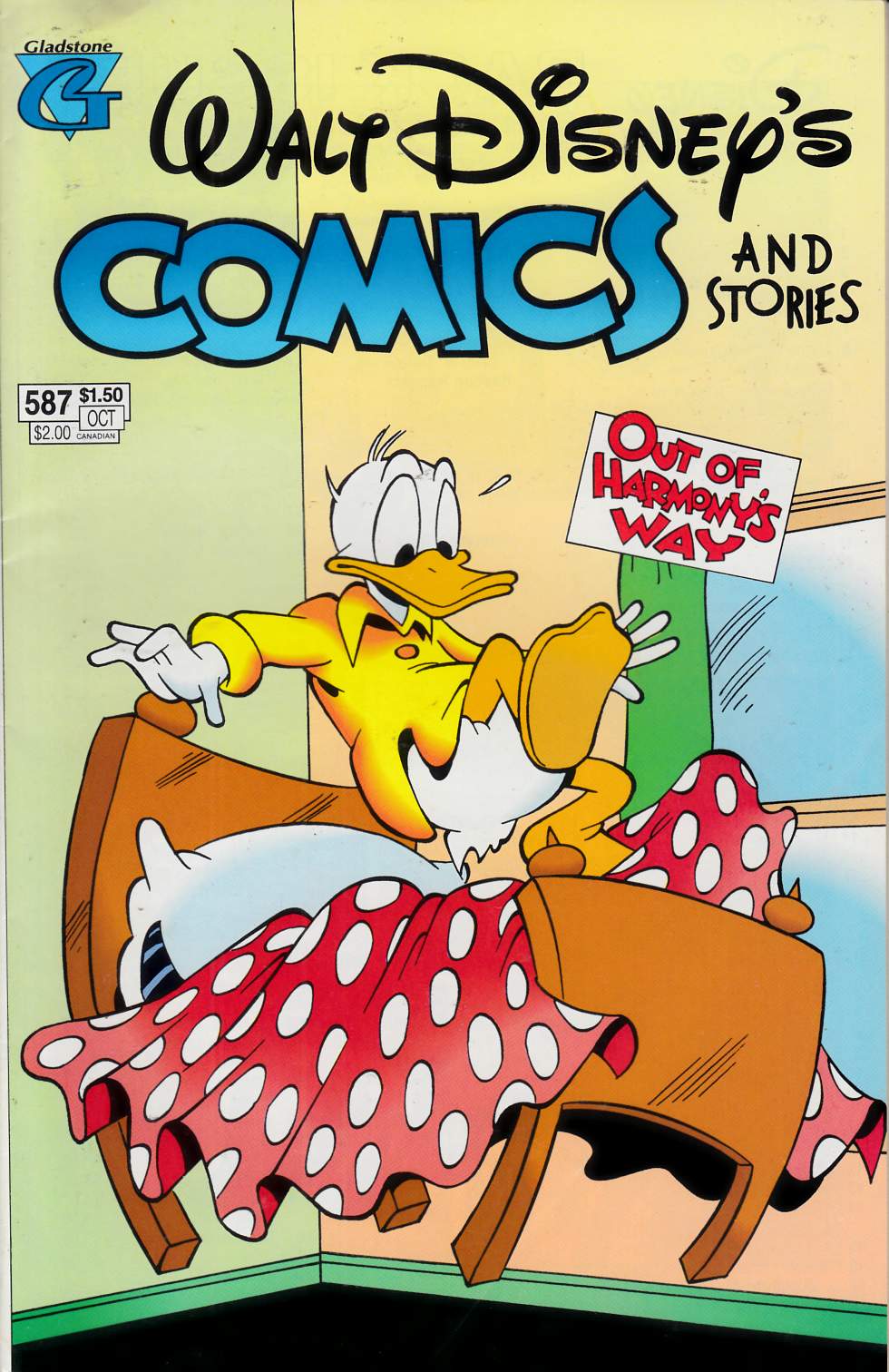 Walt Disney's Comics & Stories #587 Fine (6.0) [Gladstone Comic] LARGE