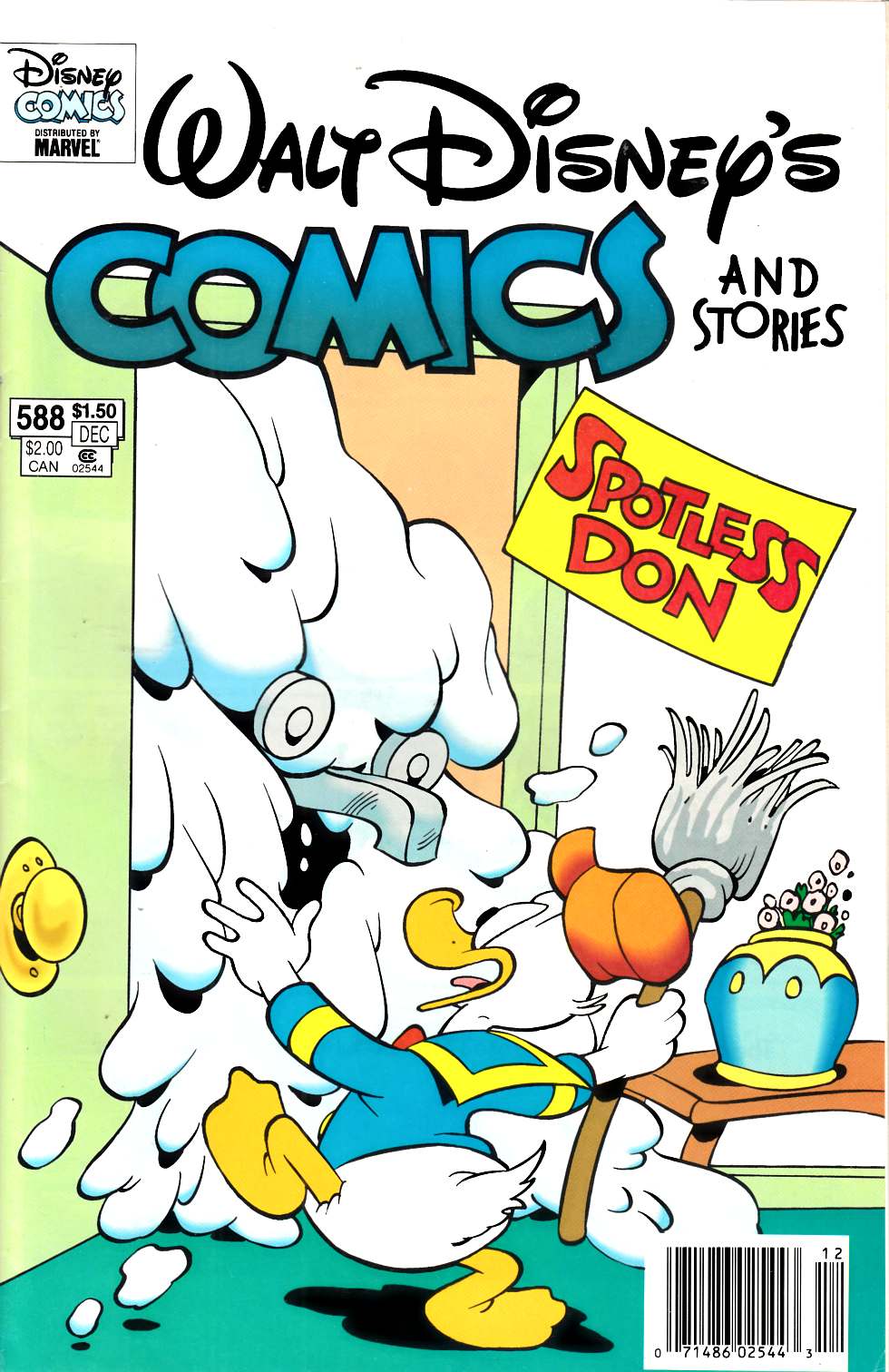 Walt Disney's Comics & Stories #588 Fine Newsstand Edition (6.0) [Gladstone Comic] THUMBNAIL