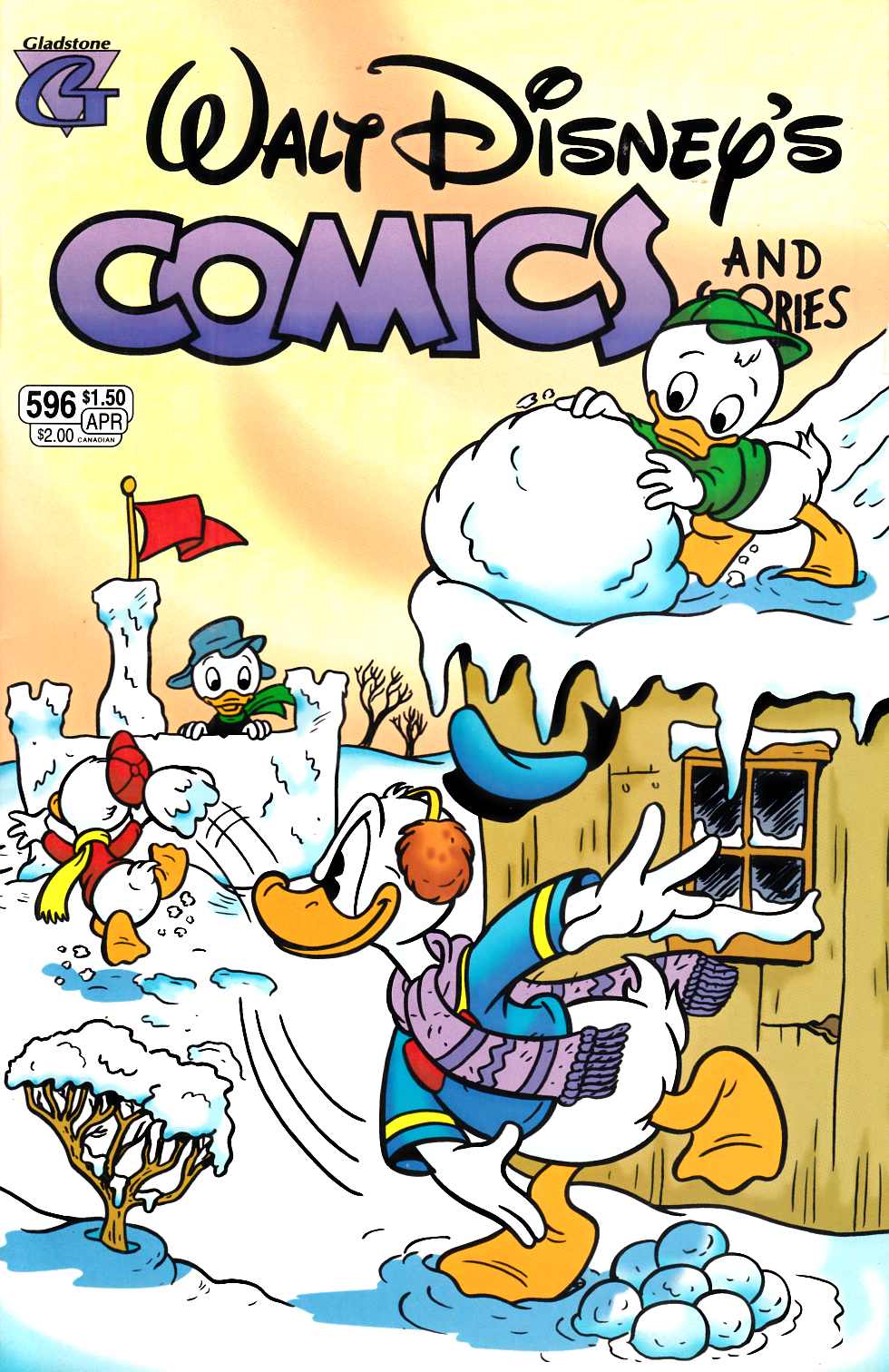 Walt Disney's Comics & Stories #596 Fine (6.0) [Gladstone Comic] THUMBNAIL