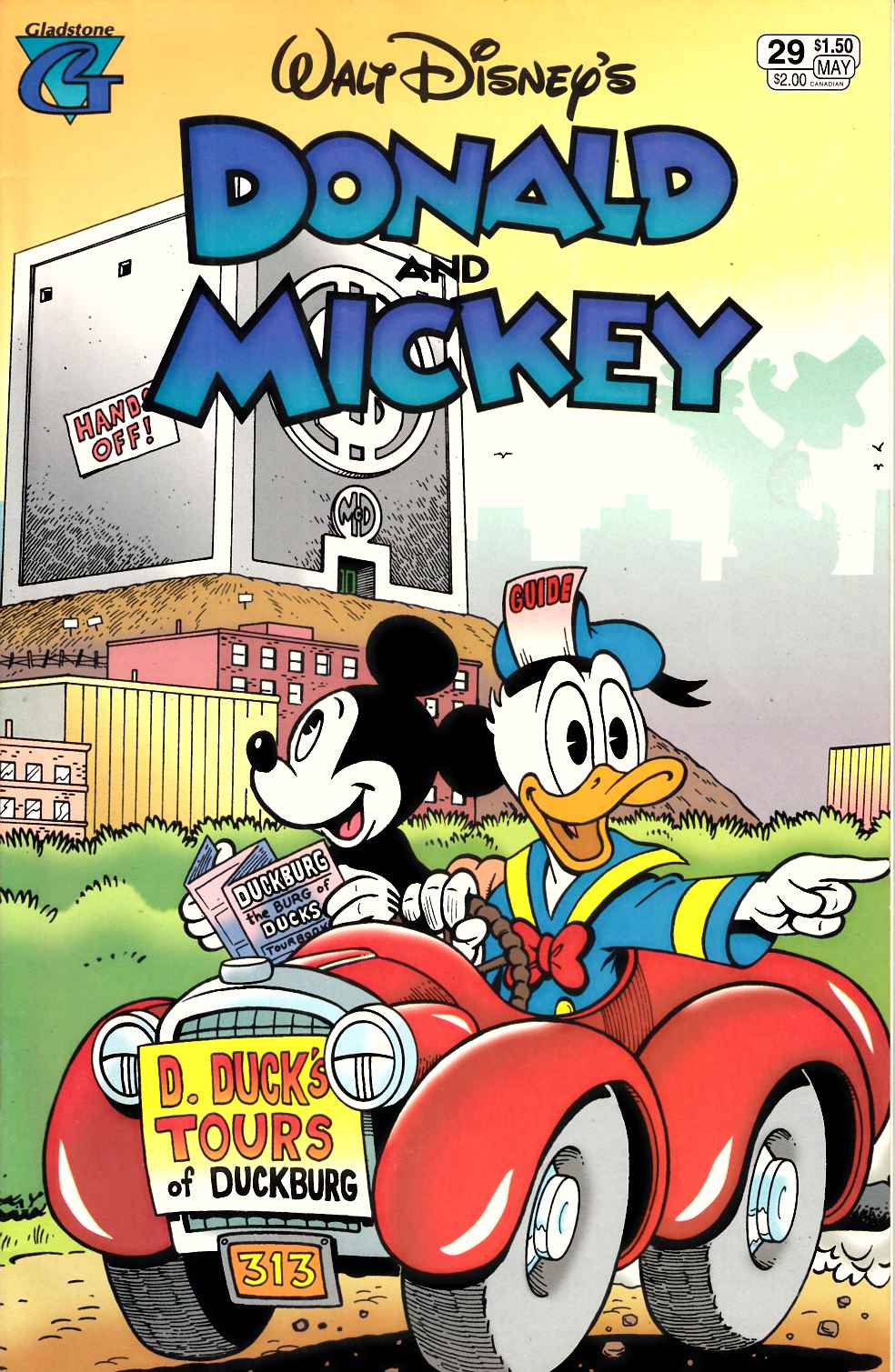 Walt Disneys Donald and Mickey #29 Fine Plus (6.5) [Gladstone Comic] THUMBNAIL