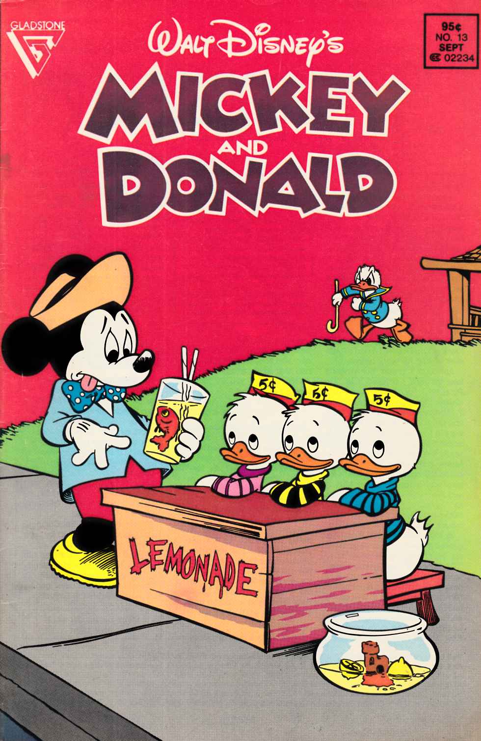 Walt Disneys Mickey and Donald #13 Very Good (4.0) [Gladstone Comic] THUMBNAIL
