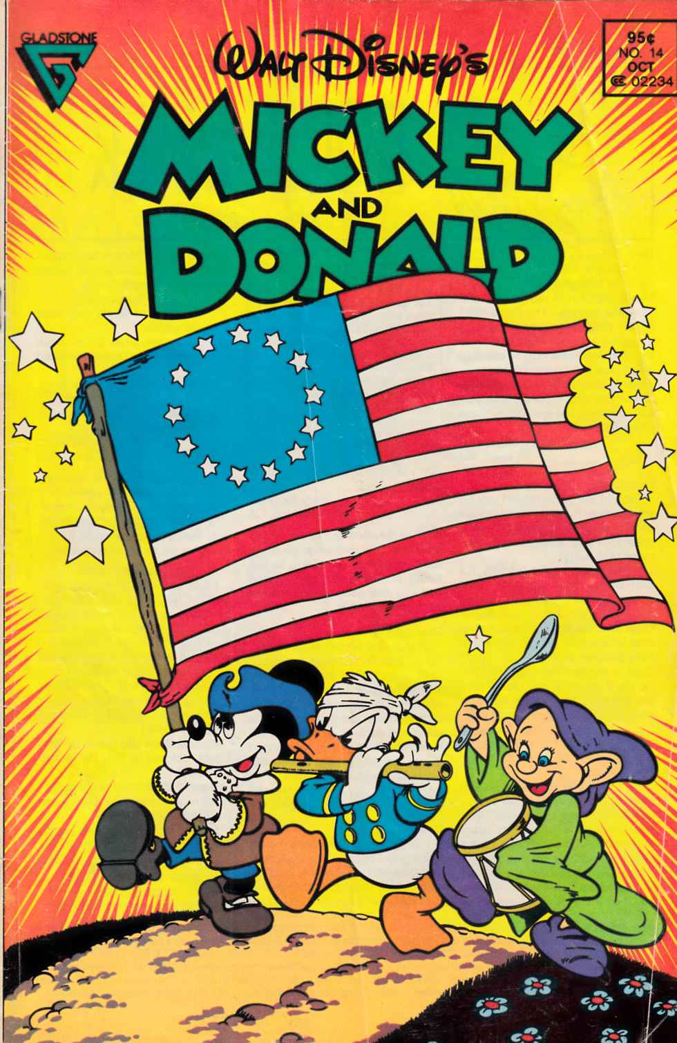 Walt Disneys Mickey and Donald #14 Good/Very Good (3.0) [Gladstone Comic] THUMBNAIL