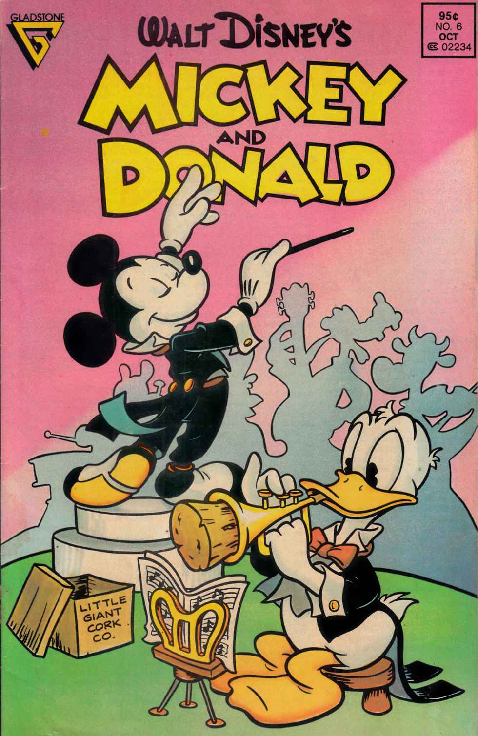 Walt Disneys Mickey and Donald #6 Very Good (4.0) [Gladstone Comic] THUMBNAIL