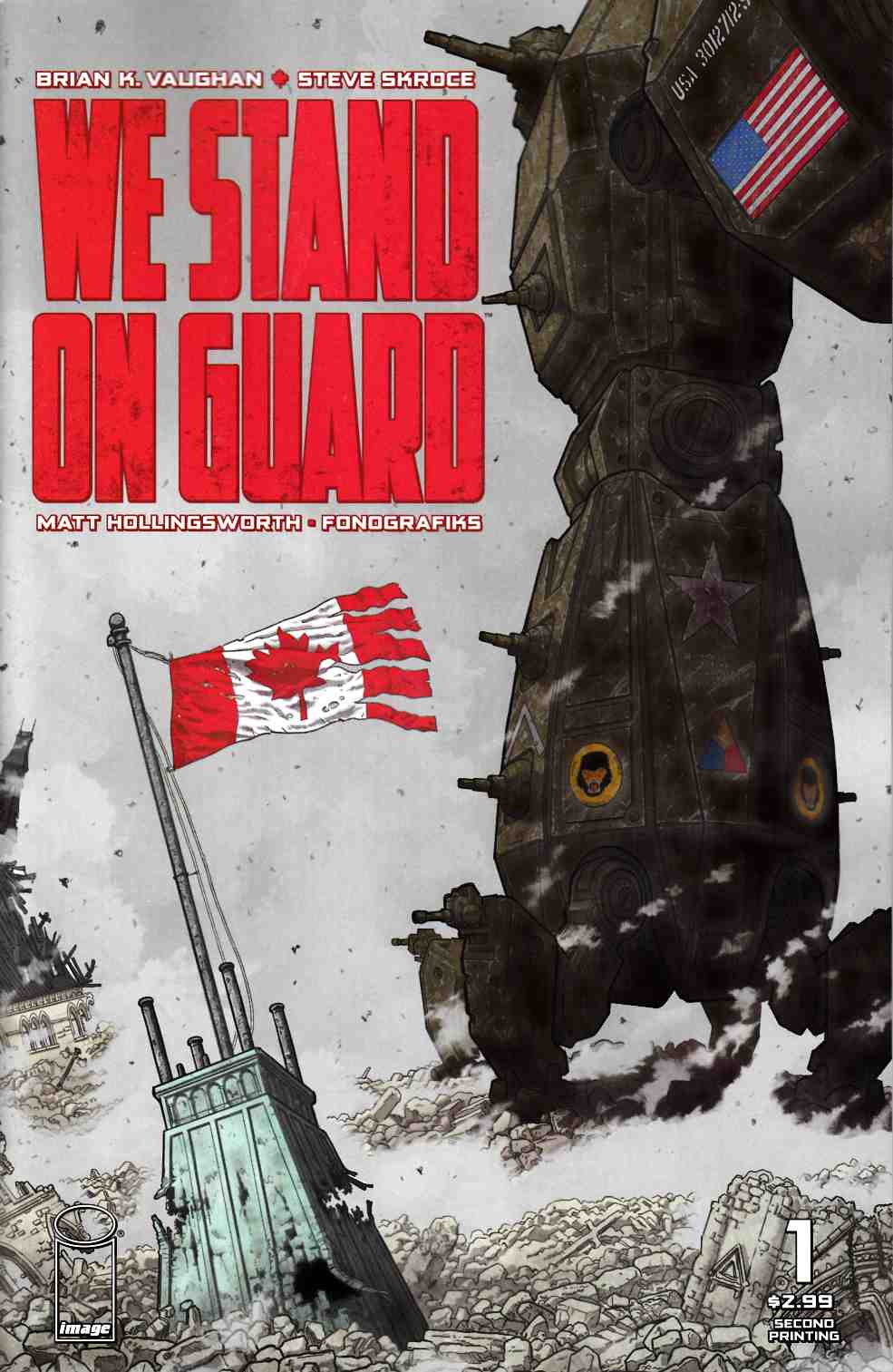 We Stand On Guard #1 Second Printing [Image Comic] THUMBNAIL