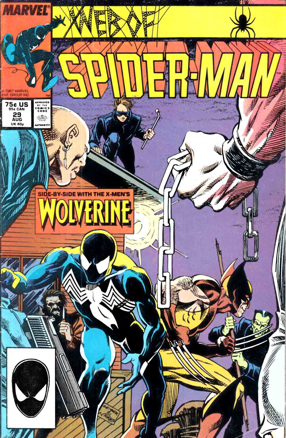 Web of Spider-Man #29 Very Good (4.0) [Marvel Comic] LARGE