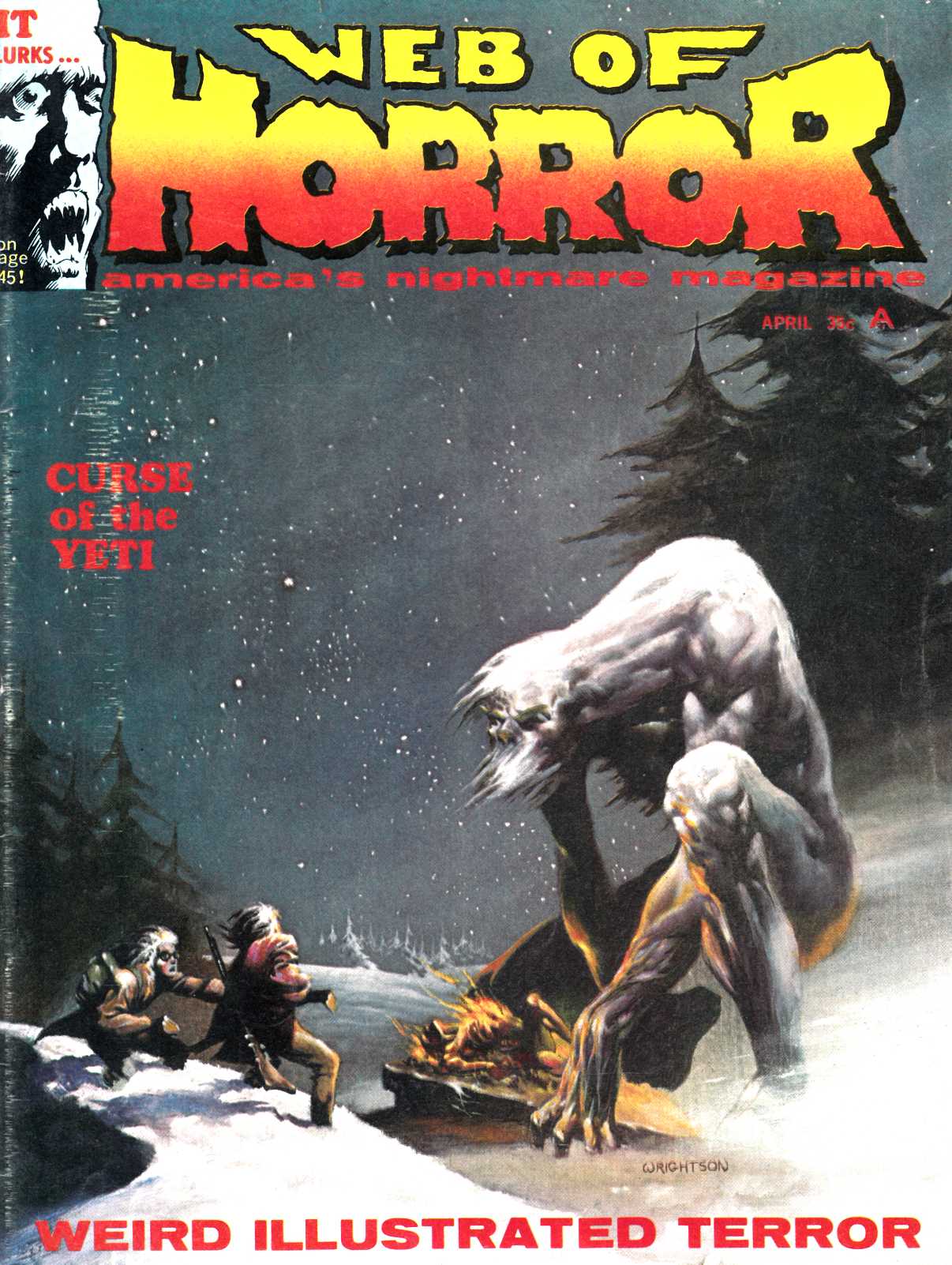 Web of Horror #3 [Major Magazine] – Dreamlandcomics.com Online Store