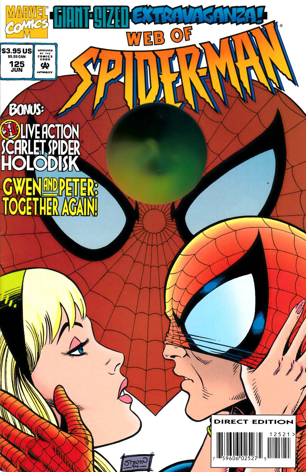 Web of Spider-Man #125 Near Mint Minus (9.2) [Marvel Comic] THUMBNAIL
