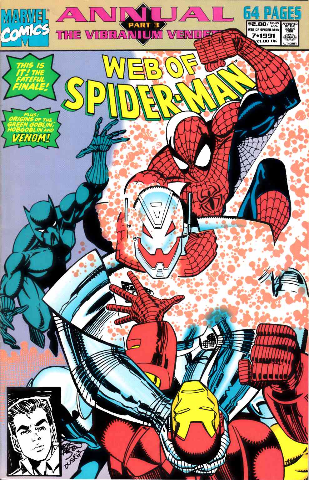 Web of Spider-Man Annual #7 Very Fine (8.0) [Marvel Comic] LARGE