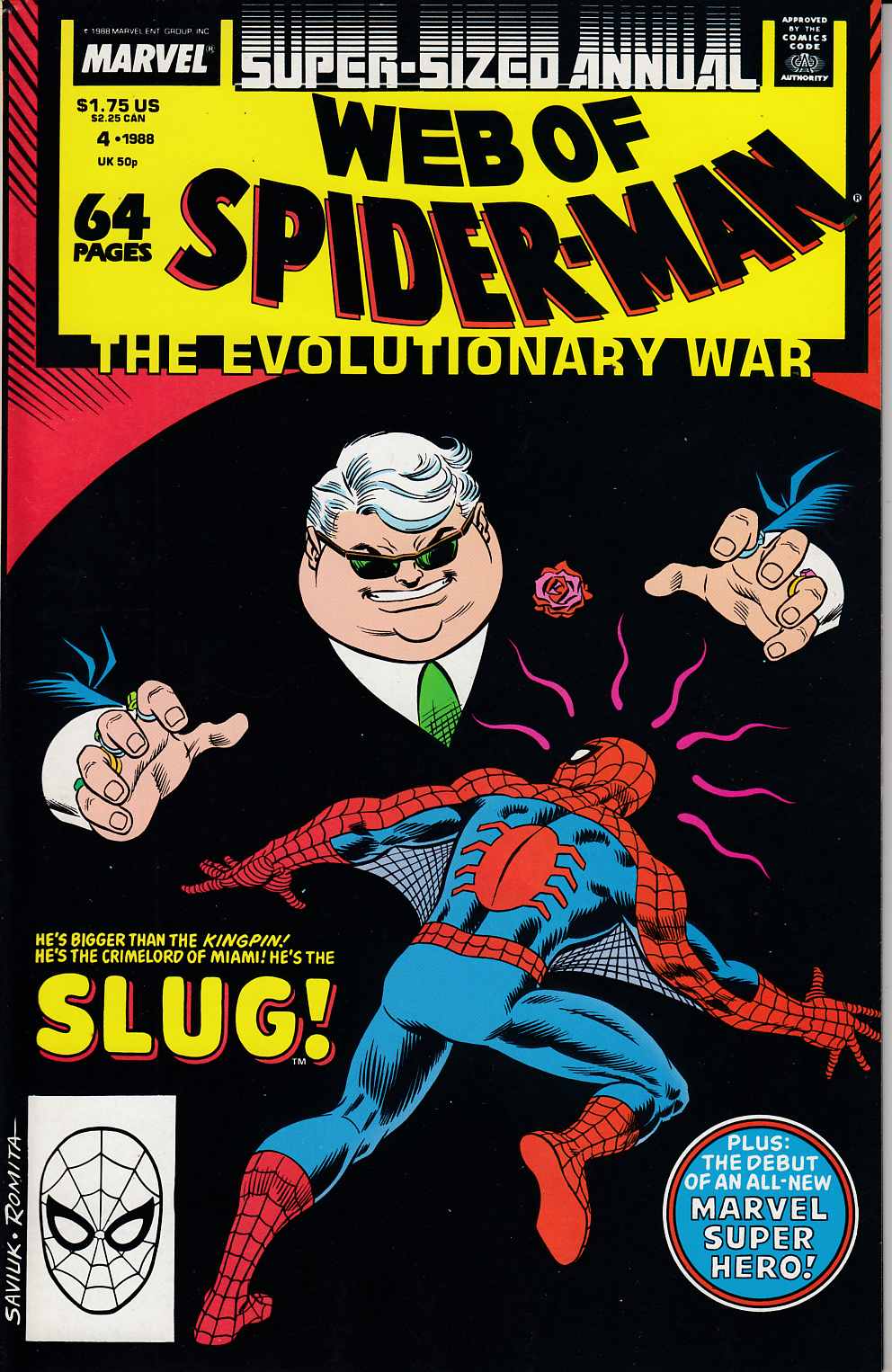 Web of Spider-Man Annual #4 Fine (6.0) [Marvel Comic] THUMBNAIL