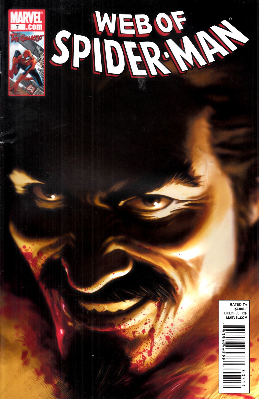 Web of Spider-Man #7 Fine (6.0) [Marvel Comic] THUMBNAIL