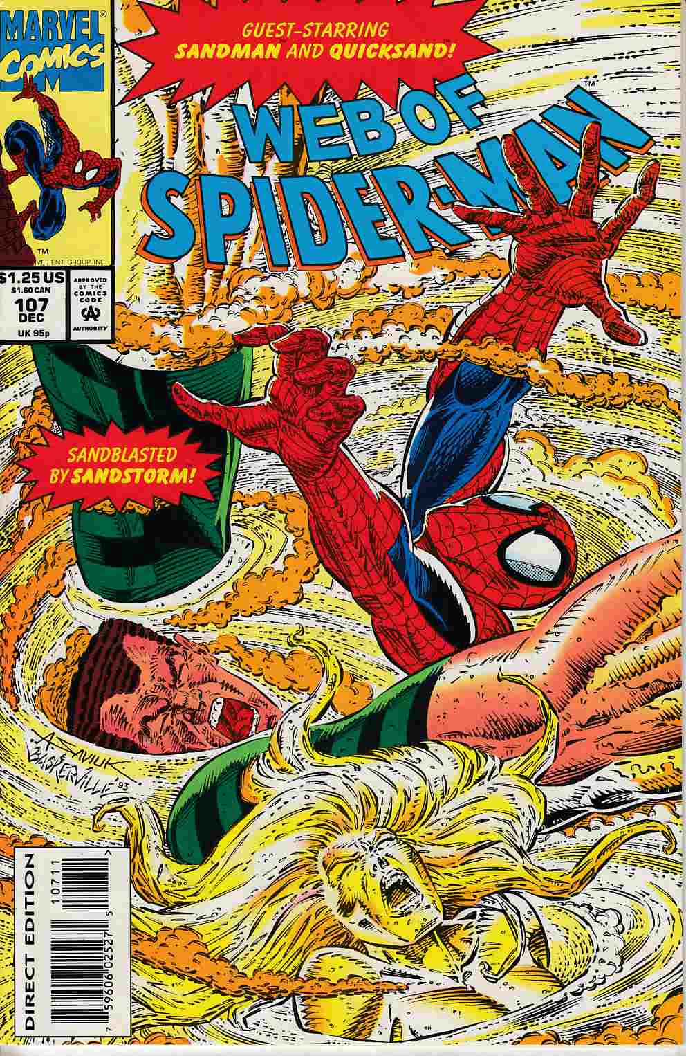 Web of Spider-Man #107 Very Fine (8.0) [Marvel Comic] LARGE