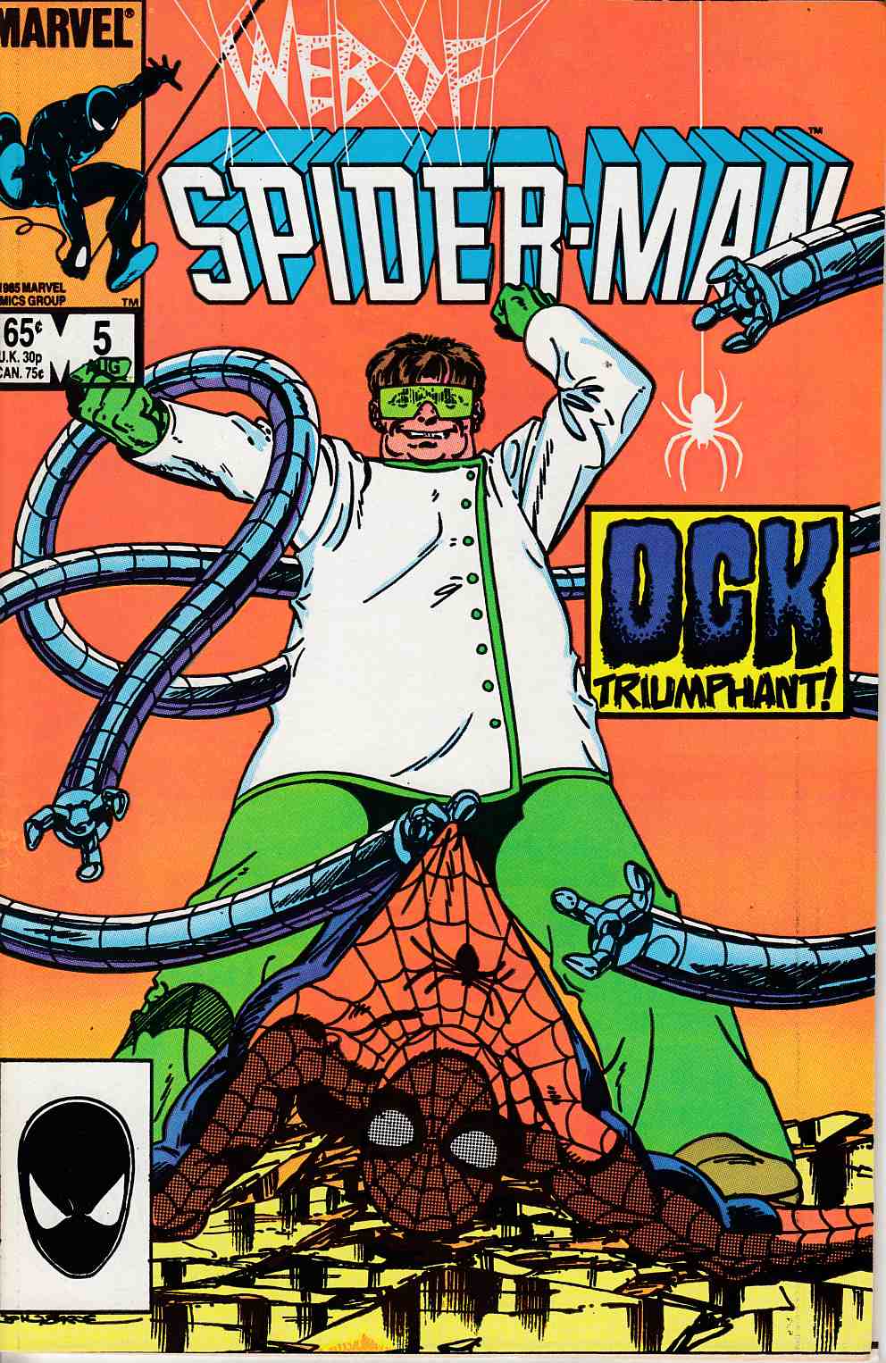 Web of Spider-Man #5 Very Fine (8.0) [Marvel Comic] THUMBNAIL