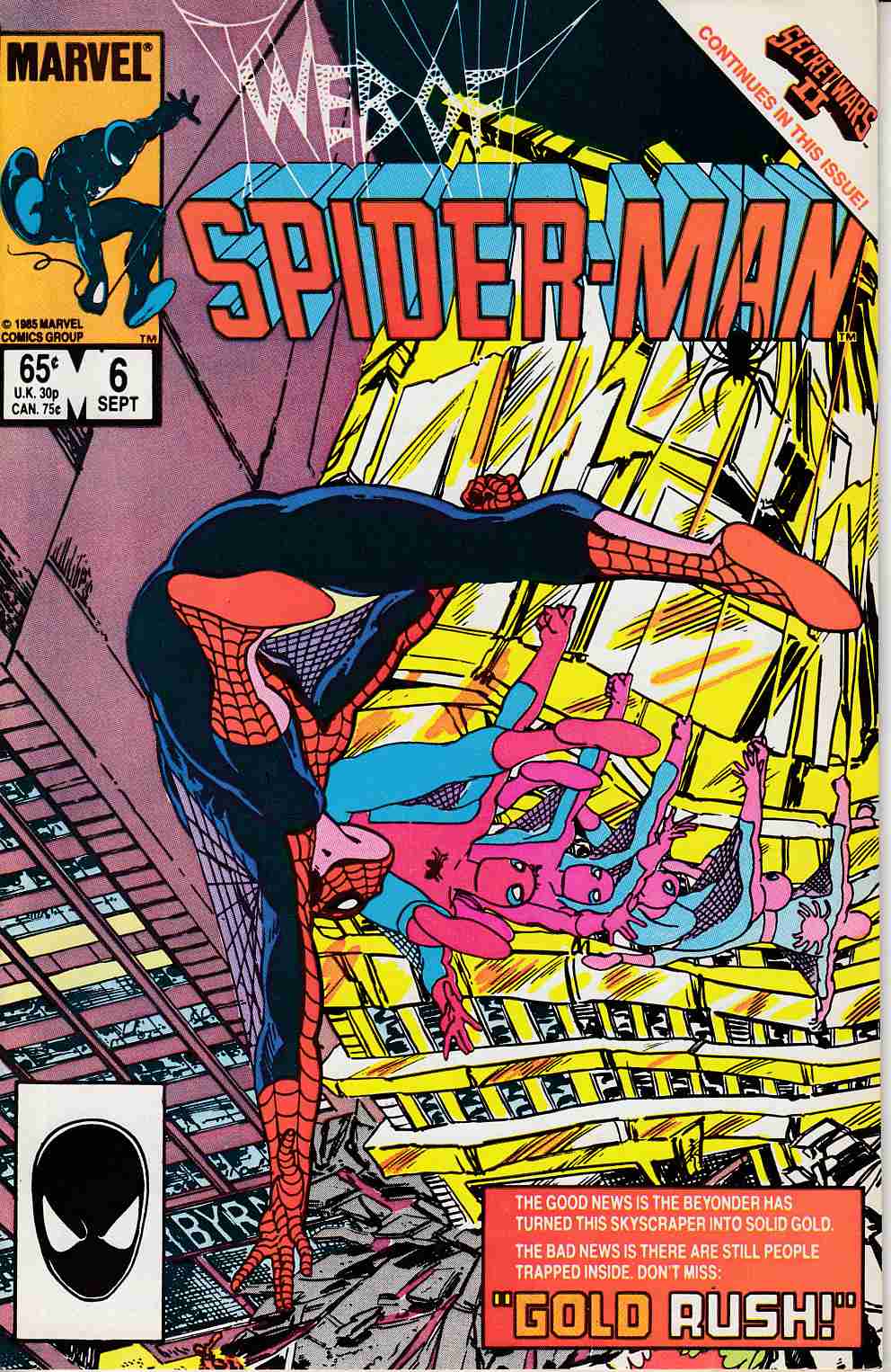 Web of Spider-Man #6 Near Mint (9.4) [Marvel Comic] THUMBNAIL