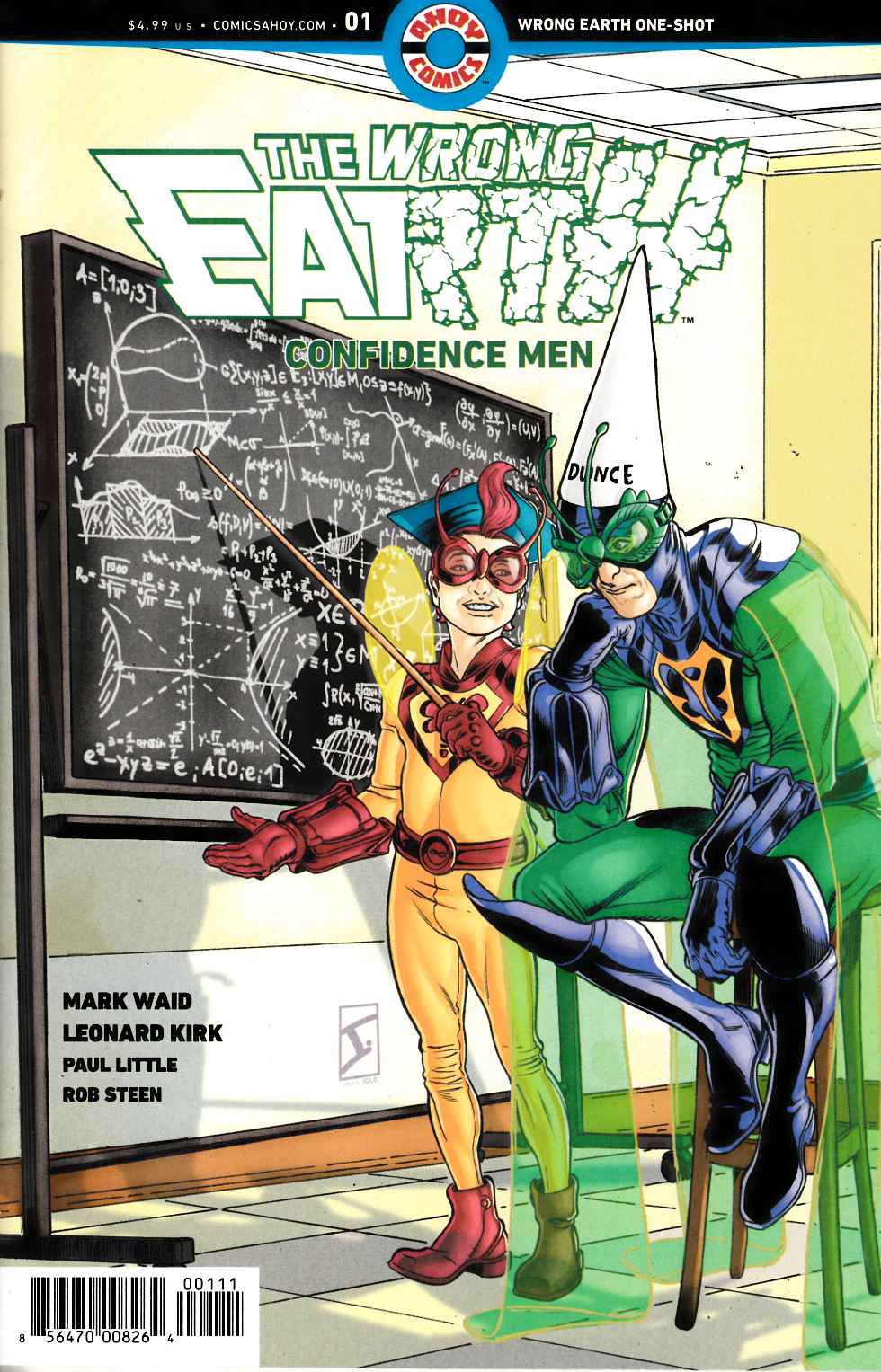 Wrong Earth Confidence Men #1 Near Mint (9.4) [Ahoy Comic] LARGE