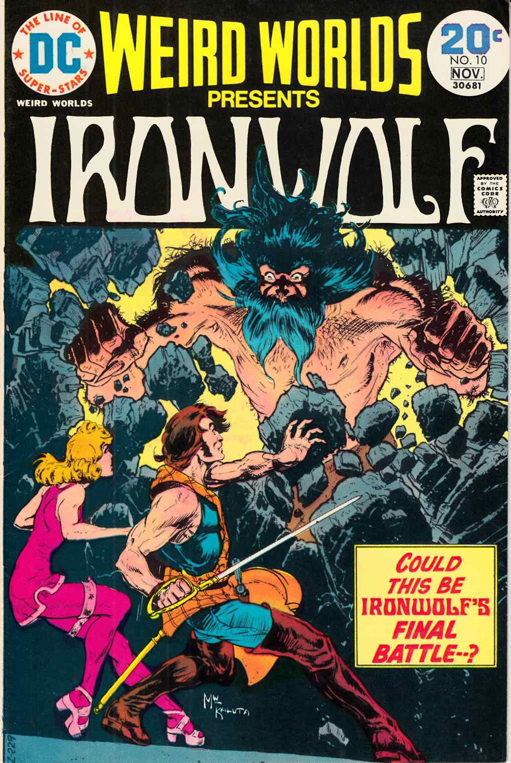 Weird Worlds #10 Very Fine (8.0) [DC Comic] THUMBNAIL