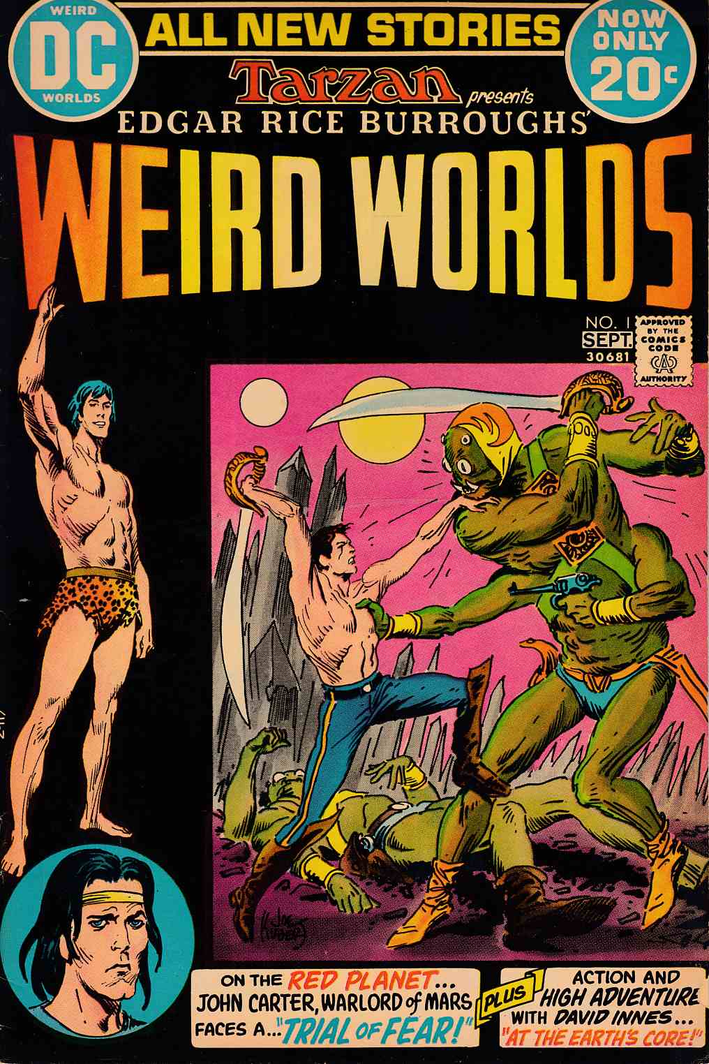 Weird Worlds #1 Fine Minus (5.5) [DC Comic] THUMBNAIL