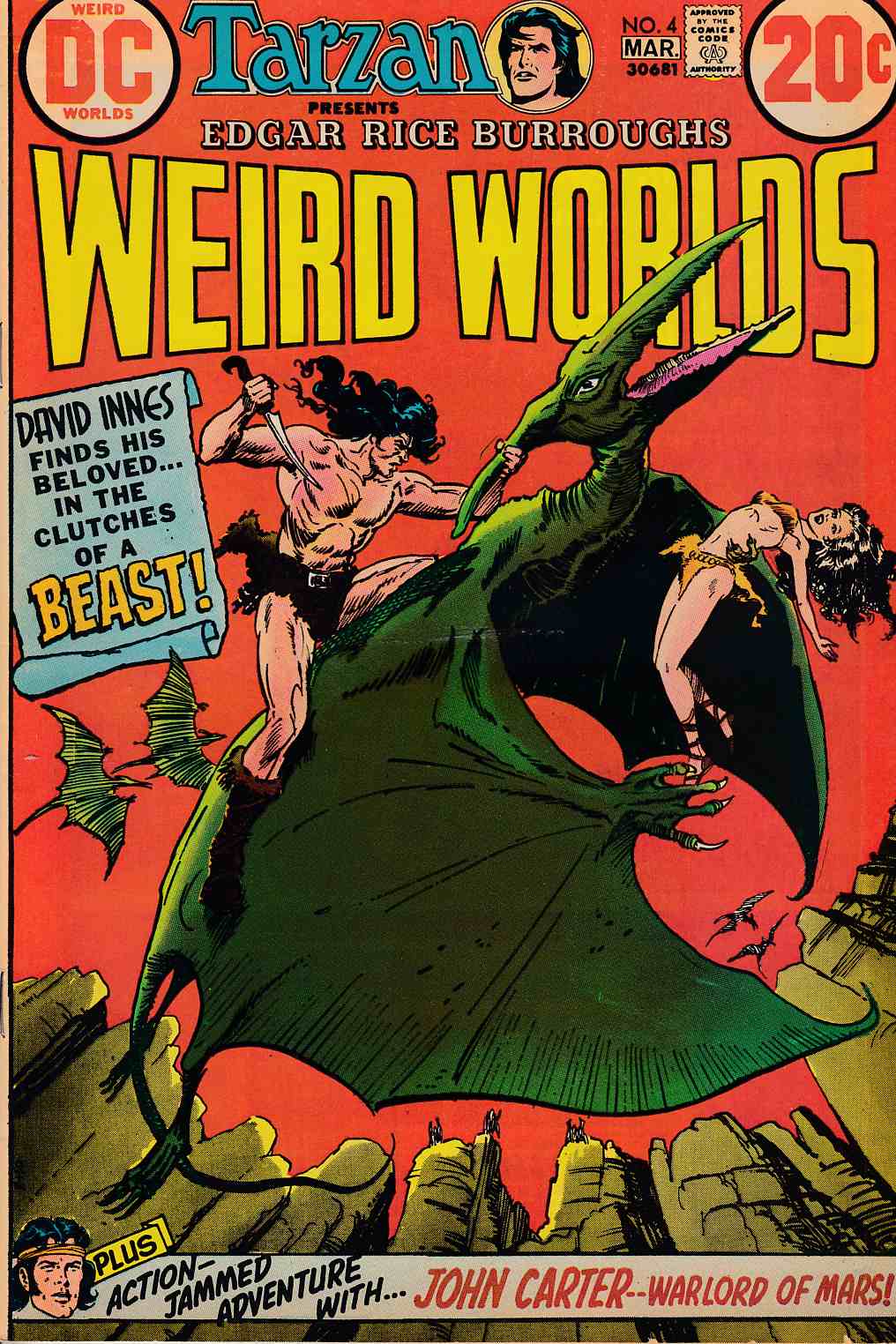 Weird Worlds #4 Very Fine (8.0) [DC Comic] THUMBNAIL