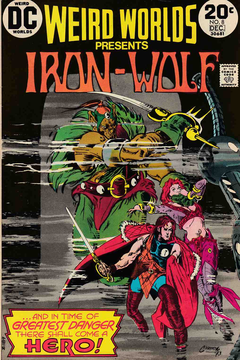 Weird Worlds #8 Fine (6.0) [DC Comic] THUMBNAIL