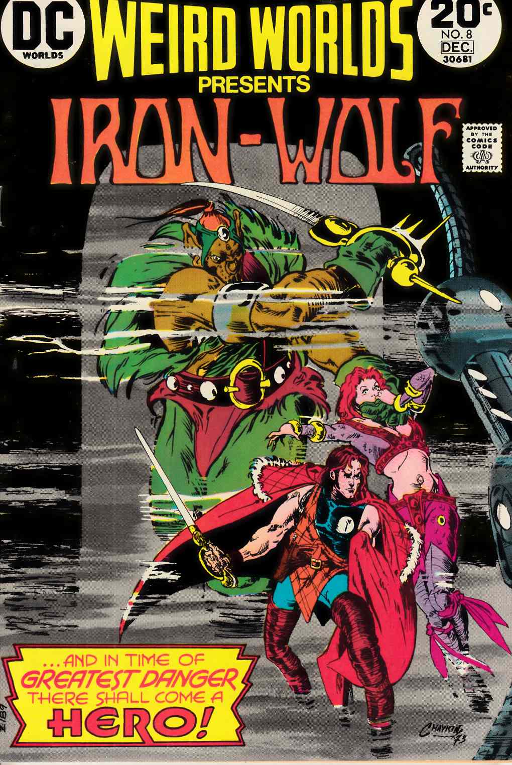 Weird Worlds #8 Very Fine (8.0) [DC Comic] THUMBNAIL