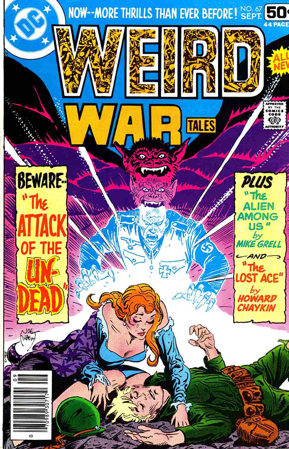 Weird War Tales #67 Mark Jewelers Variant [DC Comic] THUMBNAIL