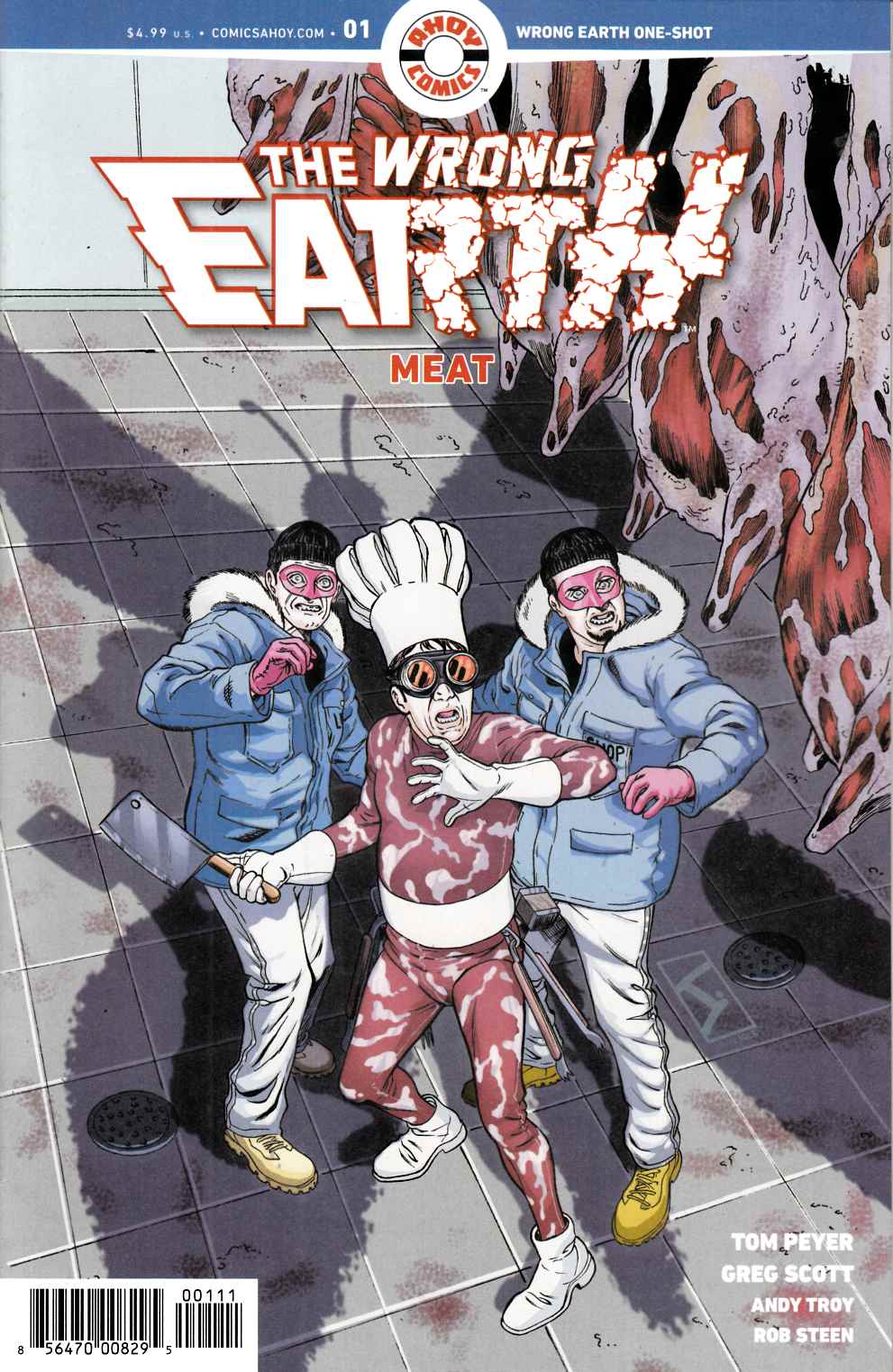 Wrong Earth Meat #1 Near Mint (9.4) [Ahoy Comic] LARGE