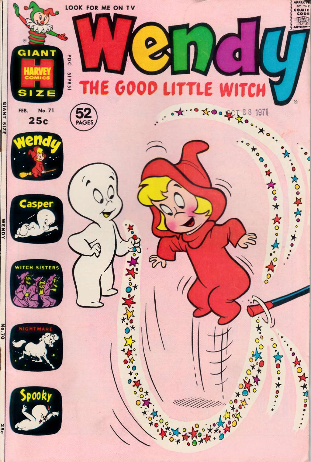 Wendy the Good Little Witch #71 Very Good (4.0) [Harvey Comic] LARGE