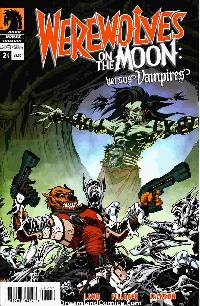 Werewolves on the moon versus vampires #2 LARGE