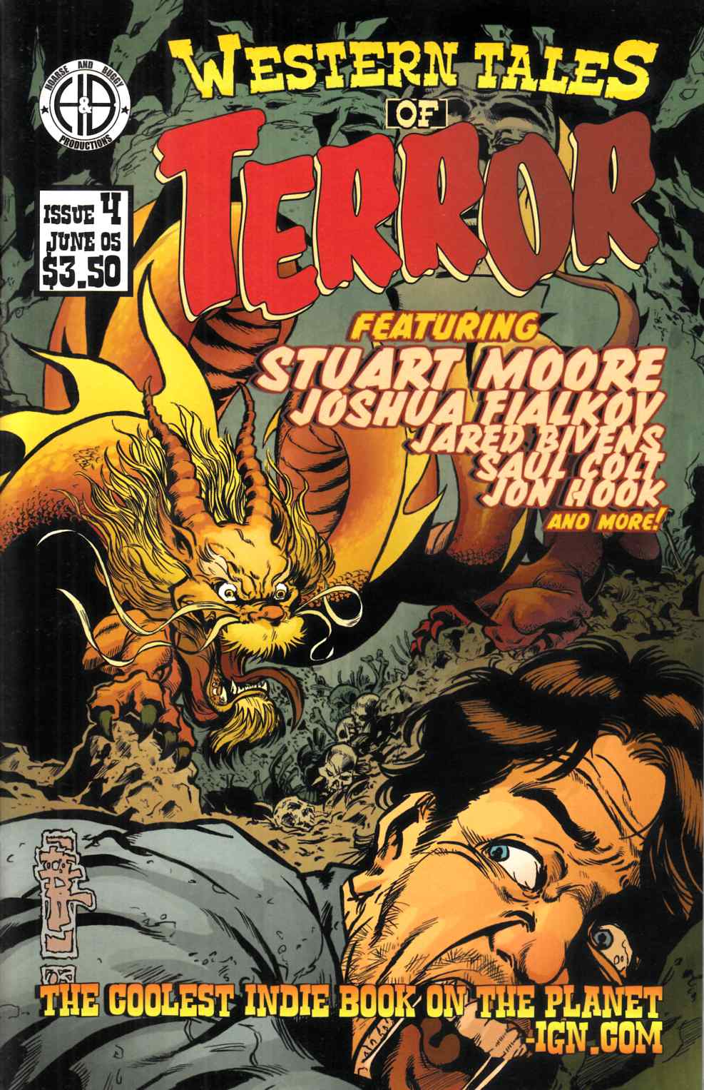 Western Tales of Terror #4 Near Mint (9.4) [Hoarse & Buggy Comic] LARGE