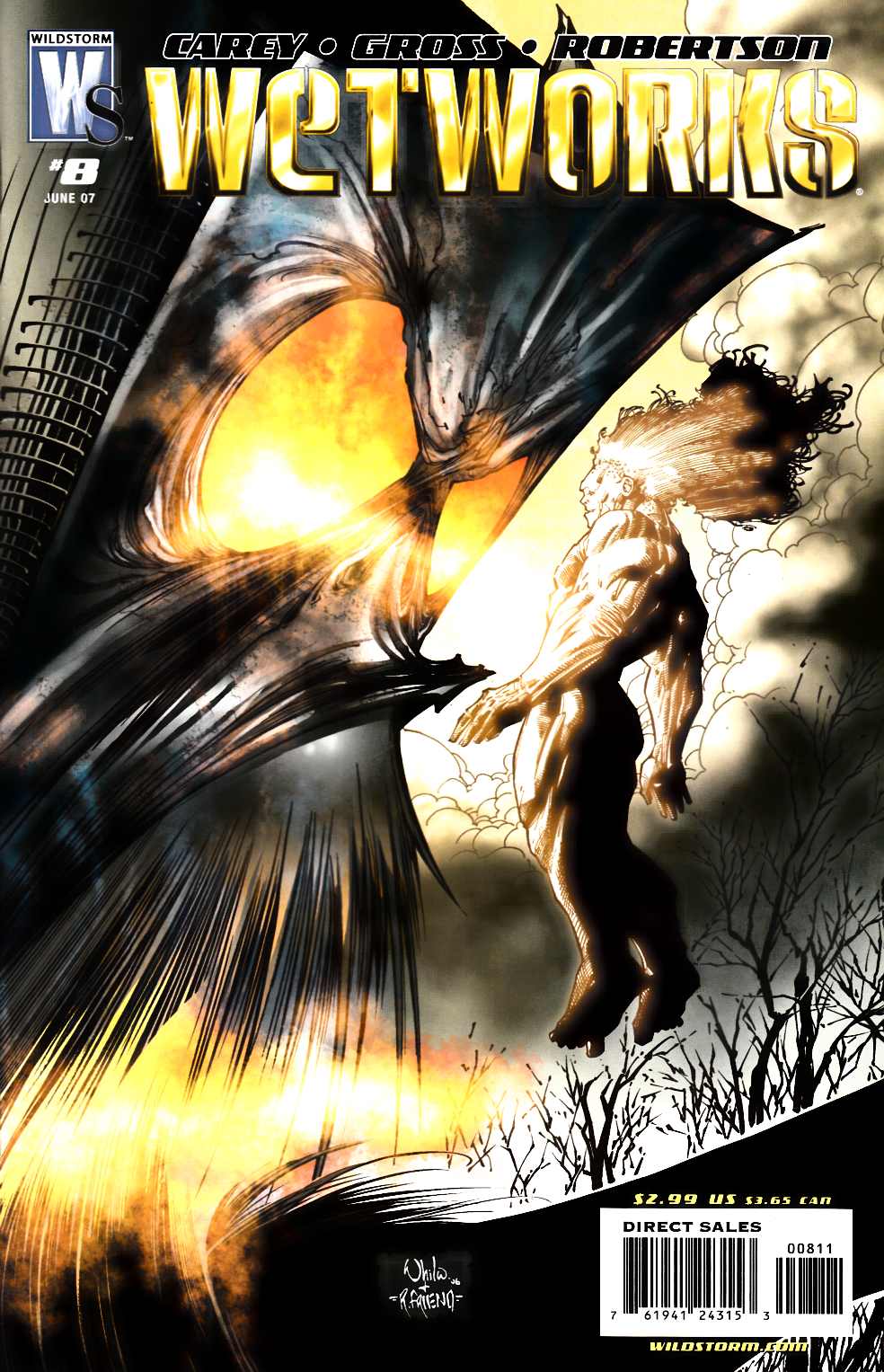 Wetworks #8 Very Fine (8.0) [DC Comic] LARGE