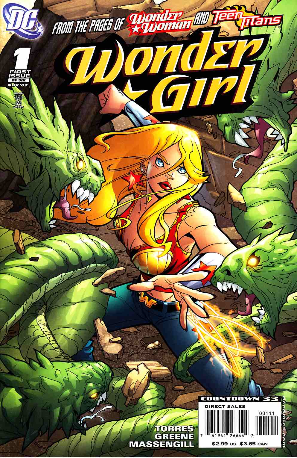 Wonder Girl #1 Very Fine (8.0) [DC Comic] THUMBNAIL