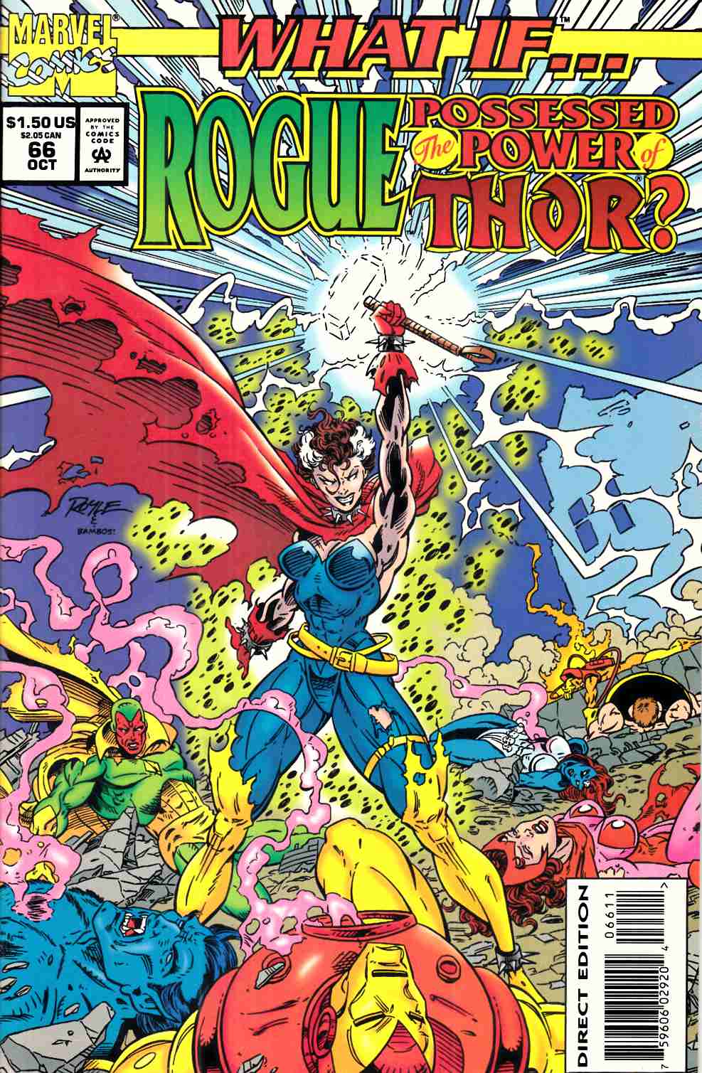 What If #66 Near Mint (9.4) [Marvel Comic] LARGE