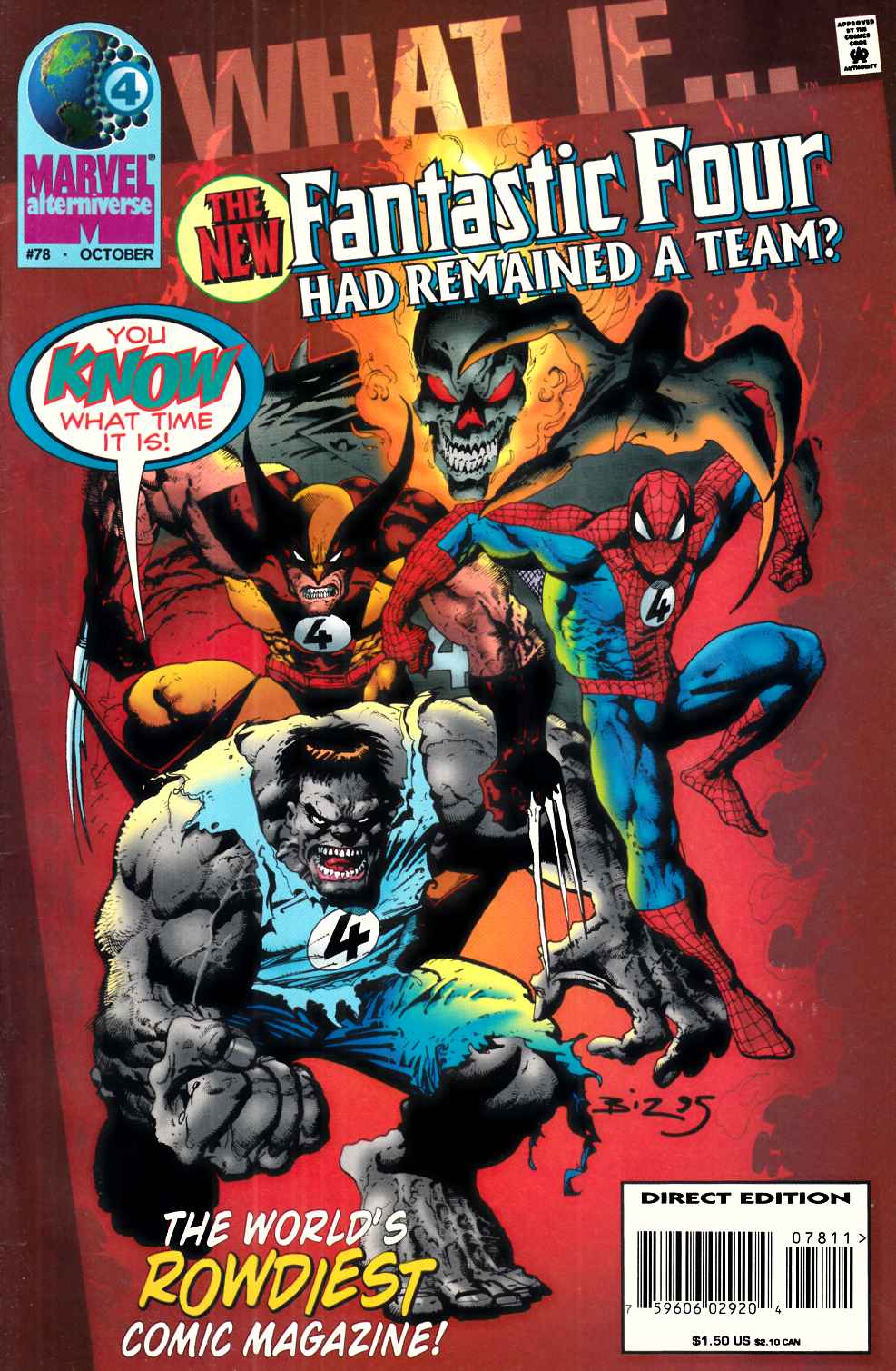 What If #78 Very Fine (8.0) [Marvel Comic] LARGE