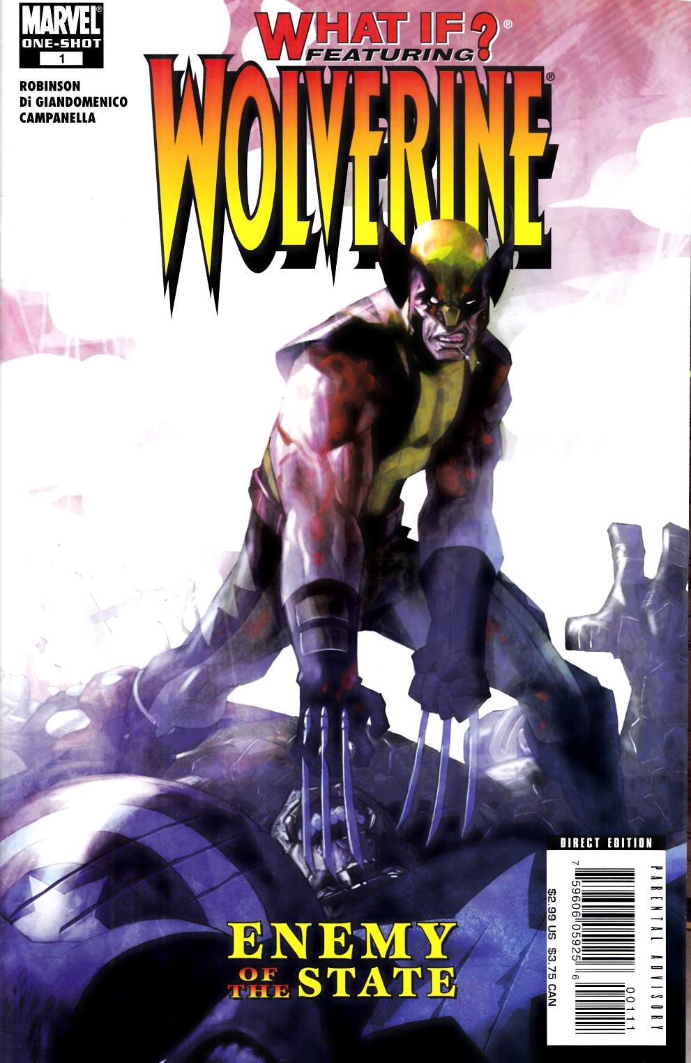 What If Wolverine Enemy of the State #1 Very Fine (8.0) [Marvel Comic] THUMBNAIL