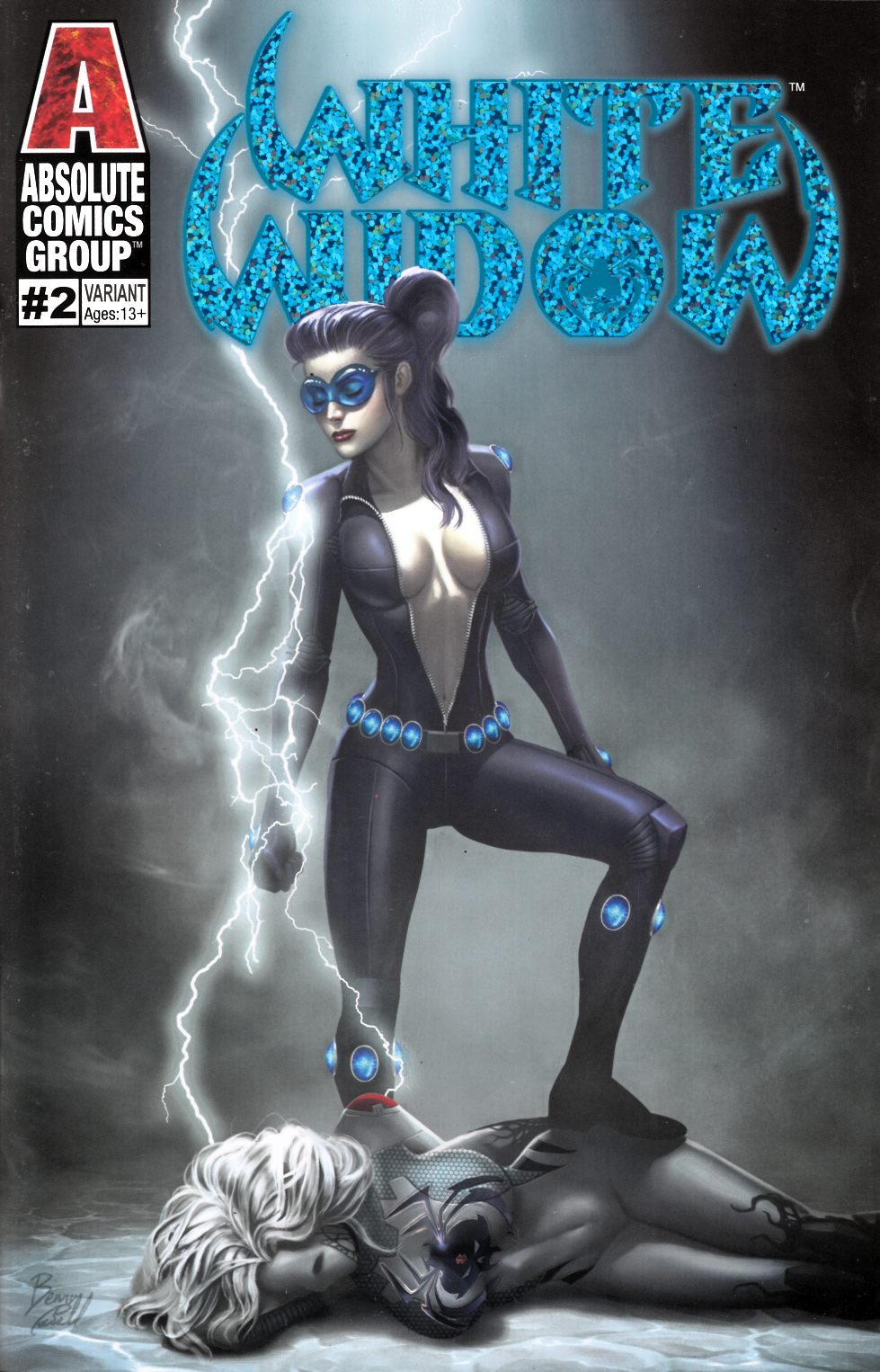 White Widow #2 Beating Pulse Variant Cover Near Mint (9.4) [Absolute Comic] THUMBNAIL