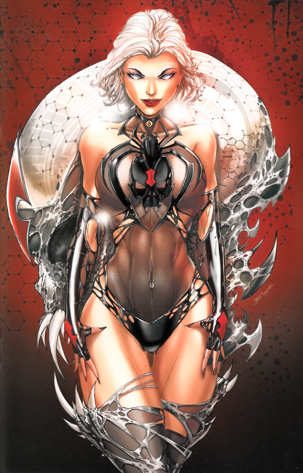 White Widow #2 Skull Virgin Variant Cover Near Mint (9.4) [Absolute Comic] THUMBNAIL