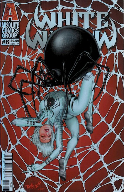 White Widow #6 Cover B Holofoil Near Mint (9.4) [Absolute  Comic] LARGE