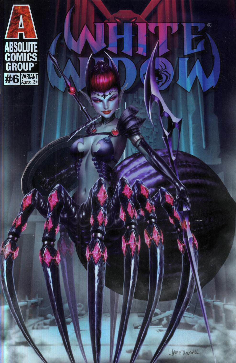 White Widow #6 Cover G Spider Queen Variant Near Mint (9.4) [Absolute  Comic] LARGE