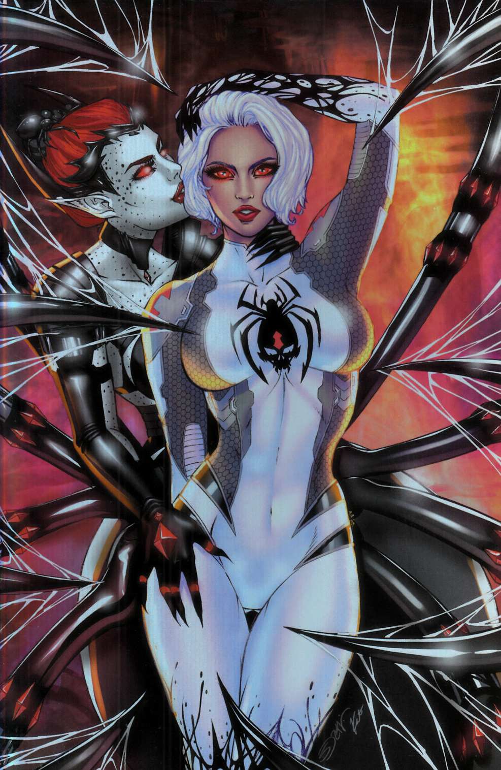 White Widow #6 Cover I Temptation Variant Near Mint (9.4) [Absolute  Comic] LARGE