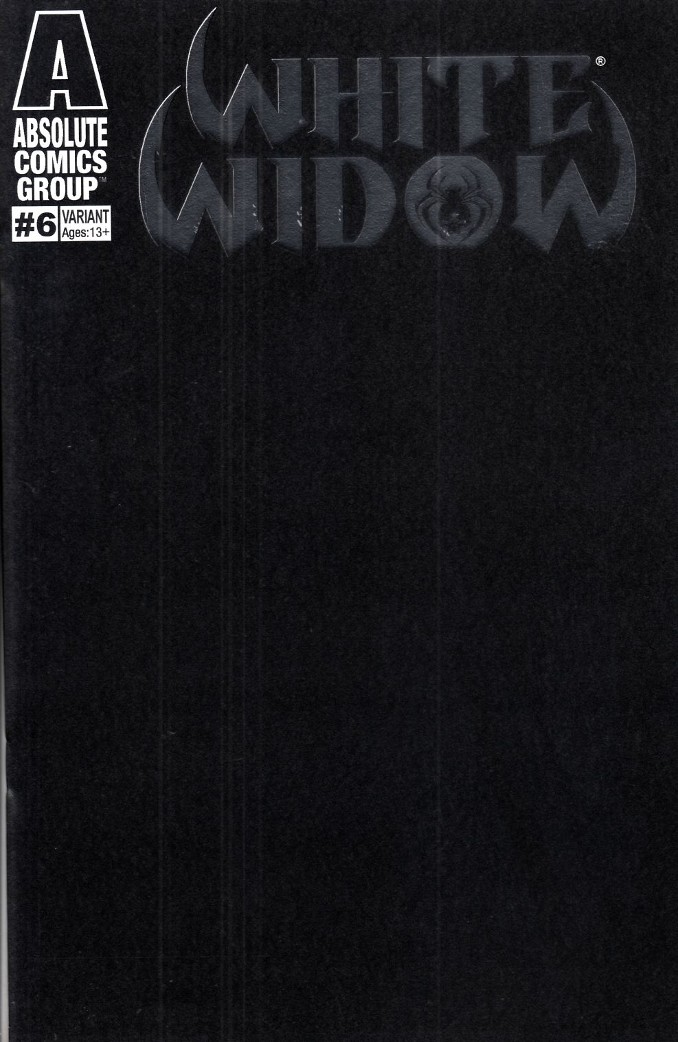 White Widow #6 Cover J Death Sketch Variant Near Mint (9.4) [Absolute  Comic] LARGE