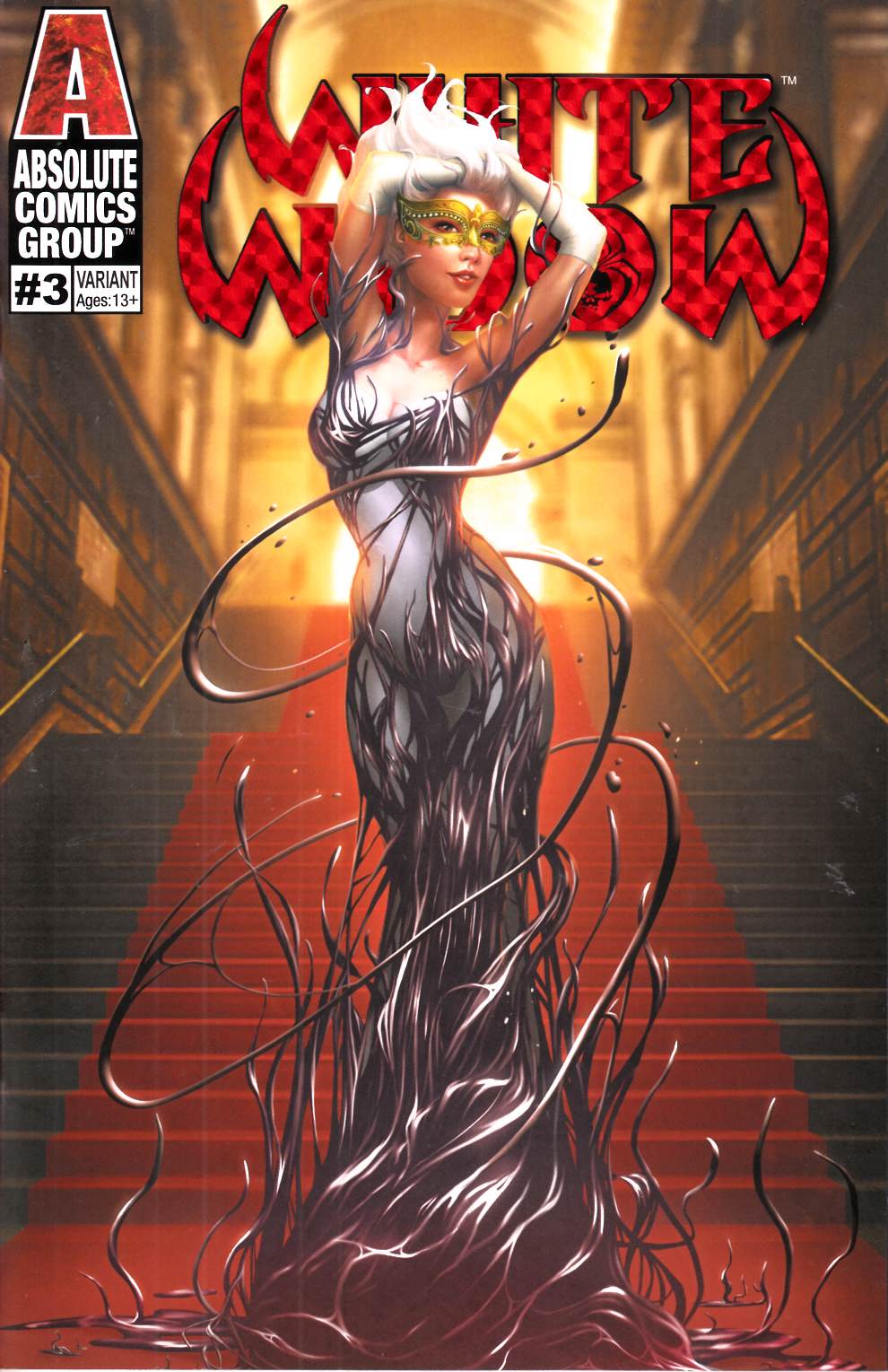 White Widow #3 Debutante Sorah Suhng Cover  Near Mint Minus (9.2) [Absolute  Comic] LARGE