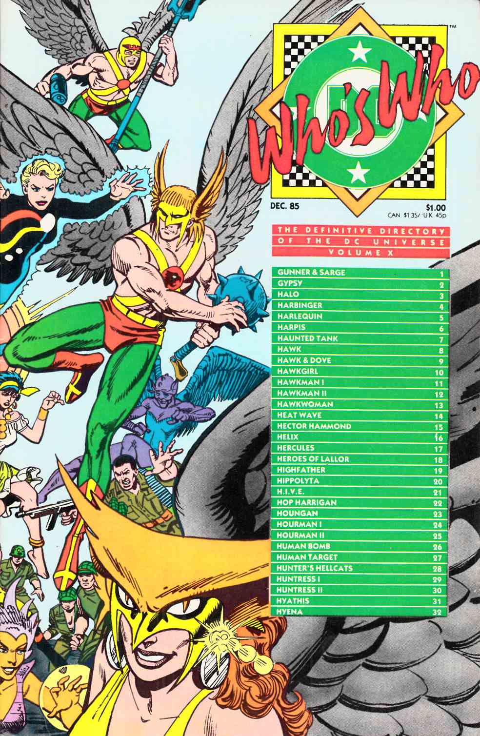 Who's Who Directory of DC Universe #10 Very Fine (8.0) [DC Comic] THUMBNAIL