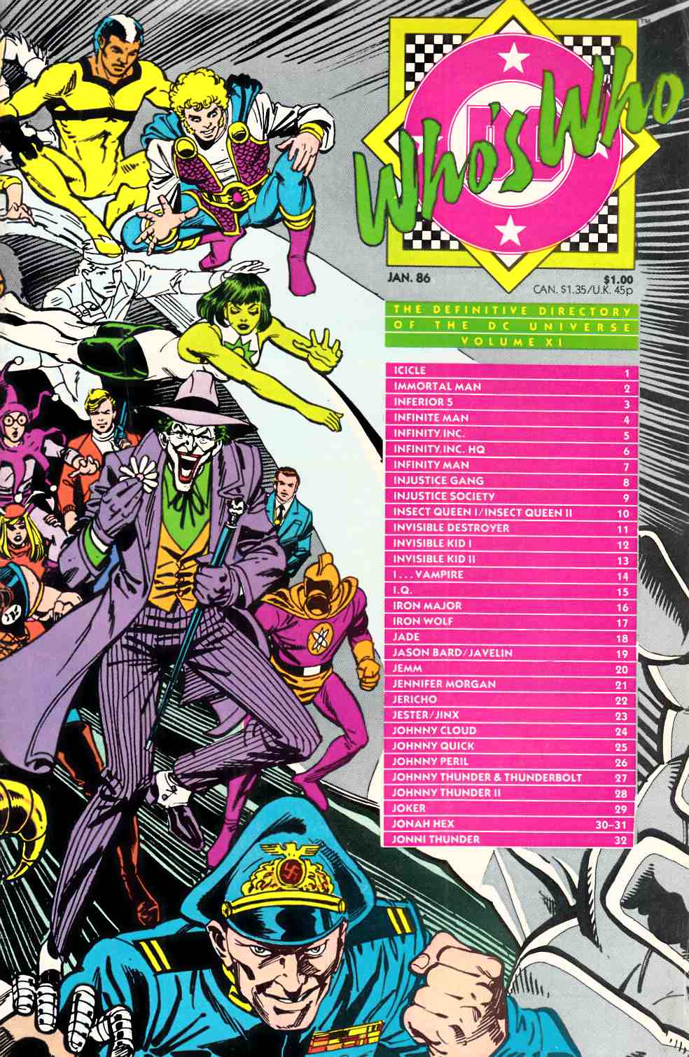 Who's Who Directory of DC Universe #11 Fine (6.0) [DC Comic] THUMBNAIL