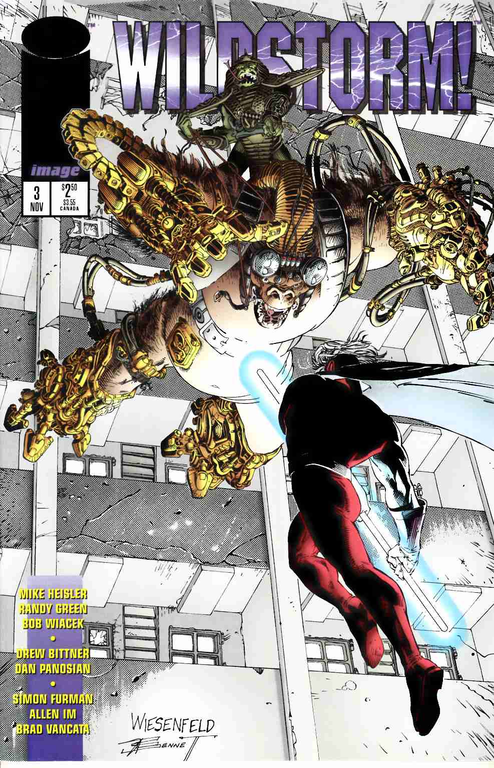 Wildstorm #3 Very Fine (8.0) [Image Comic] THUMBNAIL