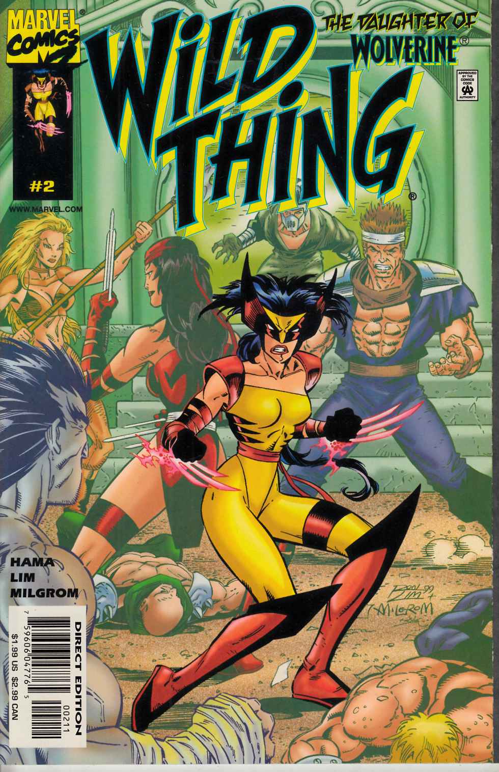 Wild Thing #2 Near Mint (9.4) [Marvel Comic] THUMBNAIL