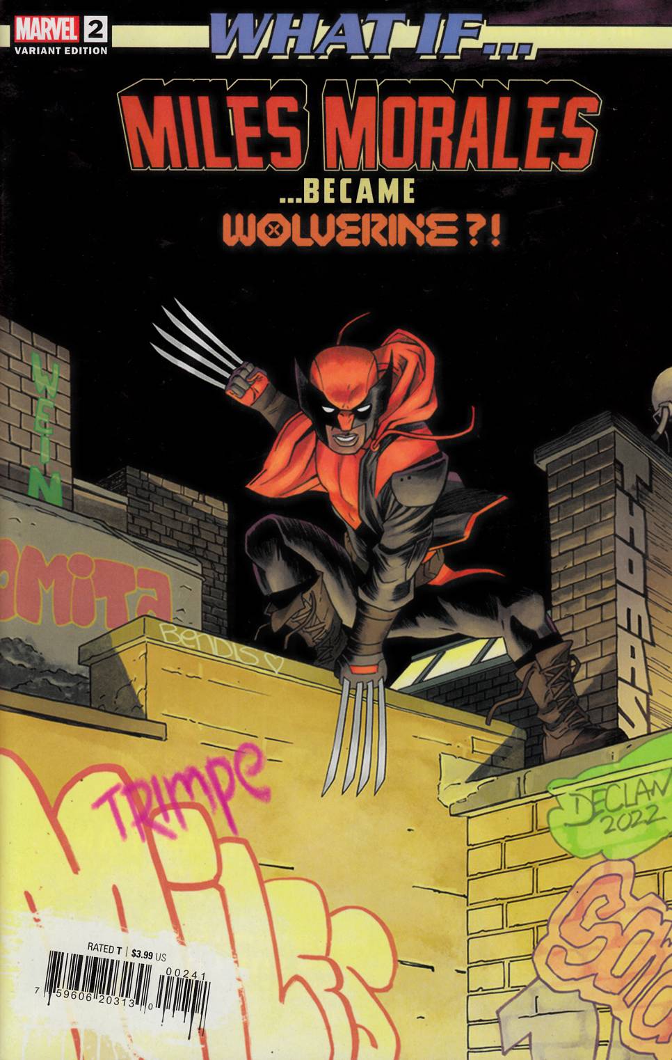 What If Miles Morales #2 Shalvey Variant Cover Near Mint (9.4) [Marvel Comic] LARGE