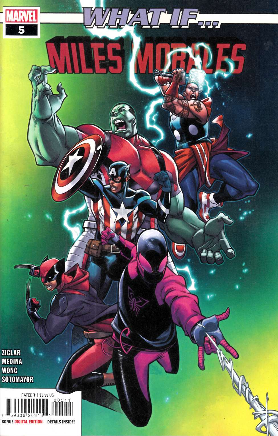 What If Miles Morales #5 Near Mint (9.4) [Marvel Comic] THUMBNAIL