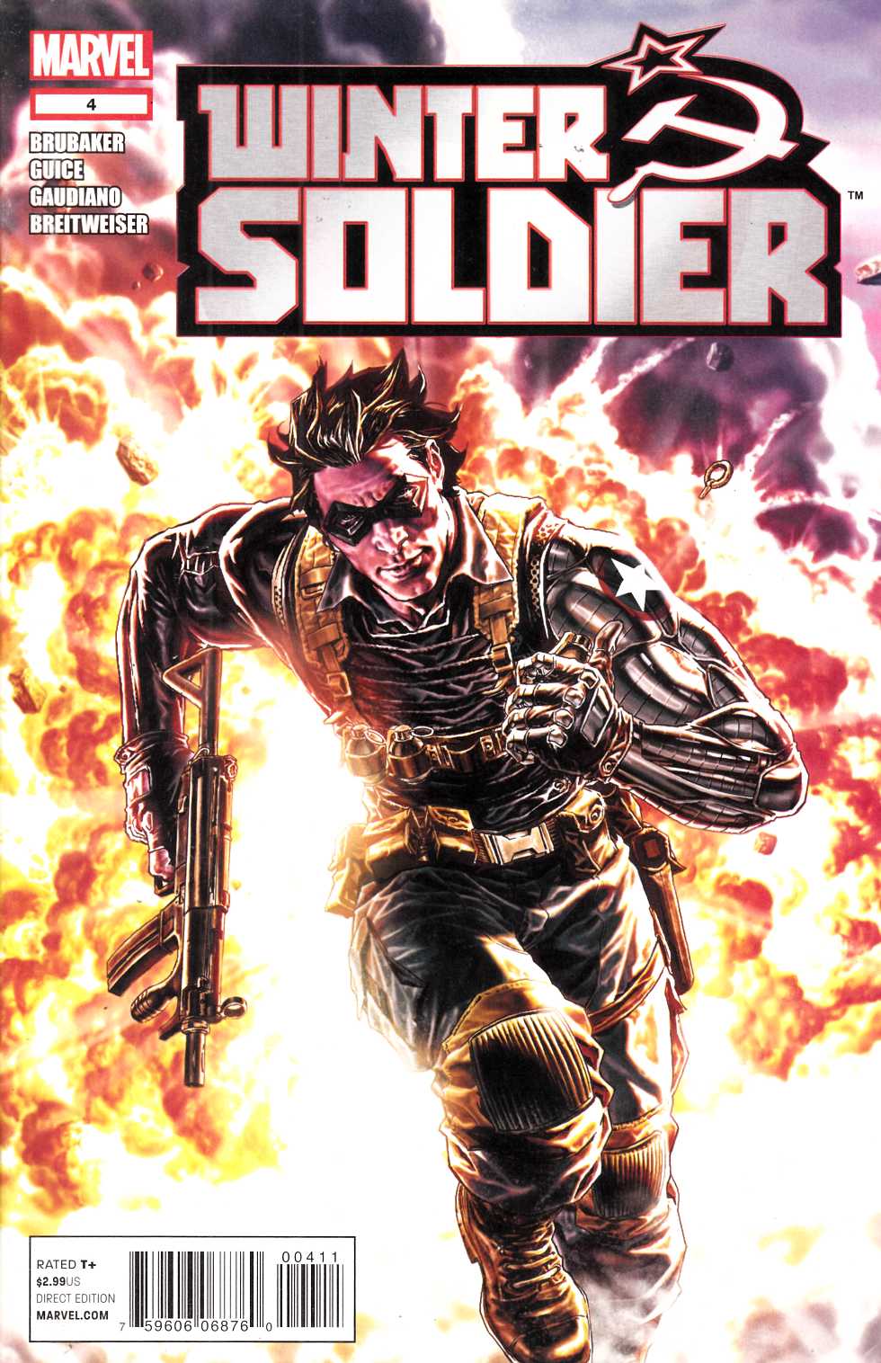 Winter Soldier #4 Near Mint (9.4) [Marvel Comic] LARGE